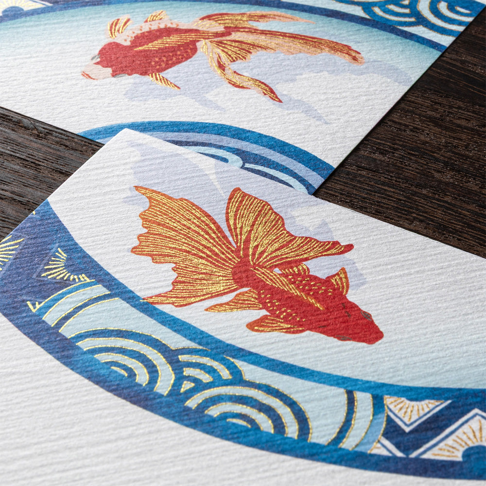 Letter Pad 029 Silk-Printing Goldfish S2 (81029006)