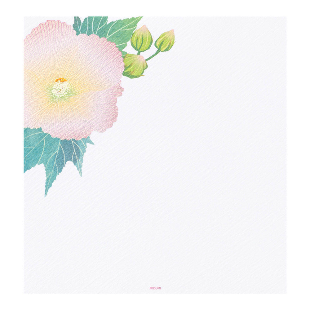 Letter Pad 031 Silk-Printing Confederate Rose (81031006)