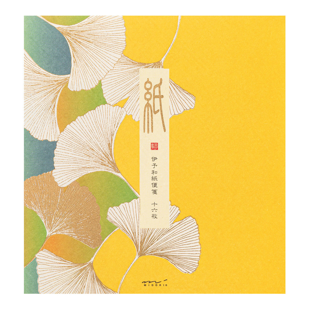 LETTER PAD 035 FOIL-STAMPING DANCING GINKGO S2 (81035006)