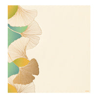 LETTER PAD 035 FOIL-STAMPING DANCING GINKGO S2 (81035006)