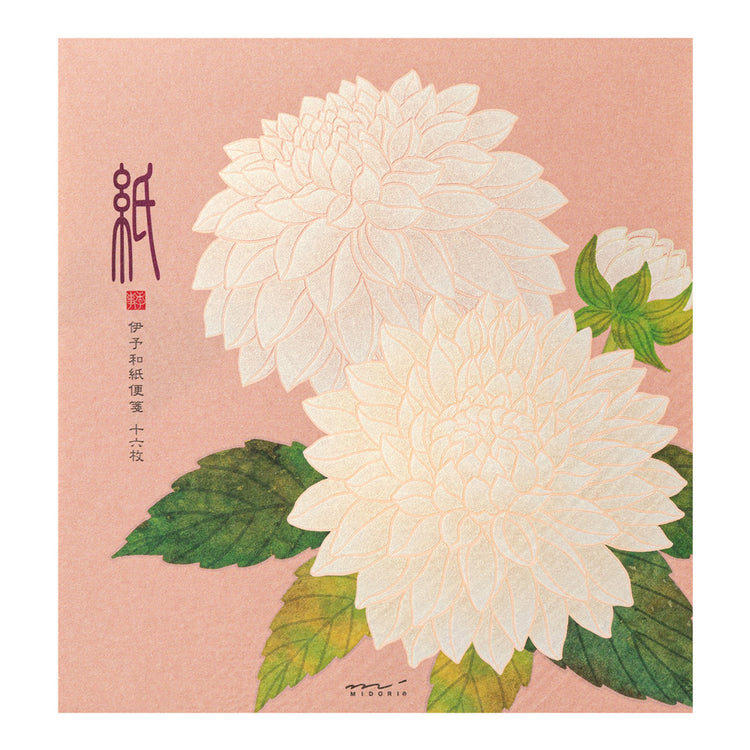 LETTER PAD 037 SILK-PRINTING DAHLIA S3 (81037006)