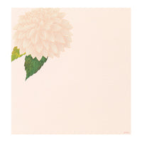 LETTER PAD 037 SILK-PRINTING DAHLIA S3 (81037006)