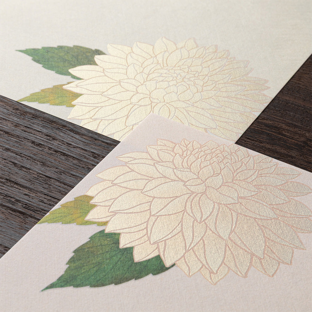 LETTER PAD 037 SILK-PRINTING DAHLIA S3 (81037006)