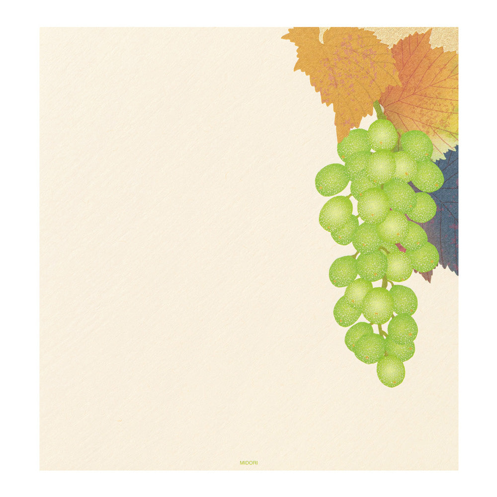 LETTER PAD 039 SILK-PRINTING GRAPES S2 (81039006)