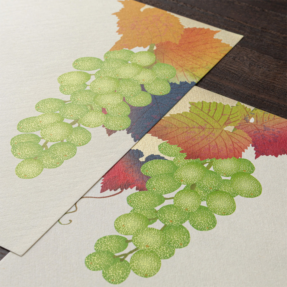 LETTER PAD 039 SILK-PRINTING GRAPES S2 (81039006)