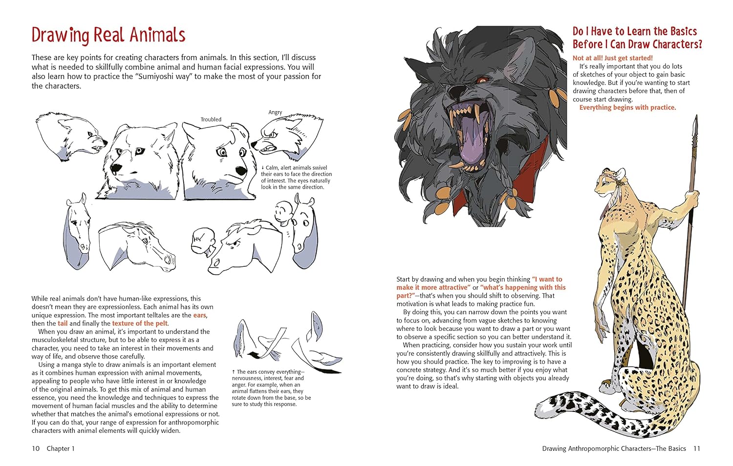GUIDE TO DRAWING MANGA FANTASY FURRIES