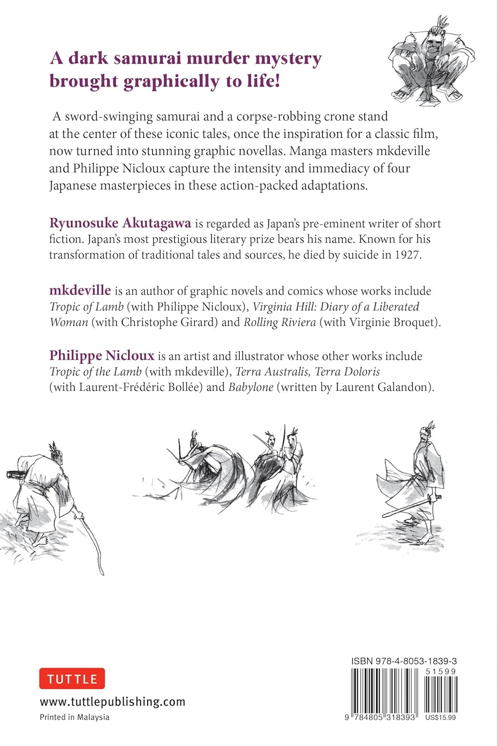 AKUTAGAWA'S RASHOMON AND OTHER STORIES