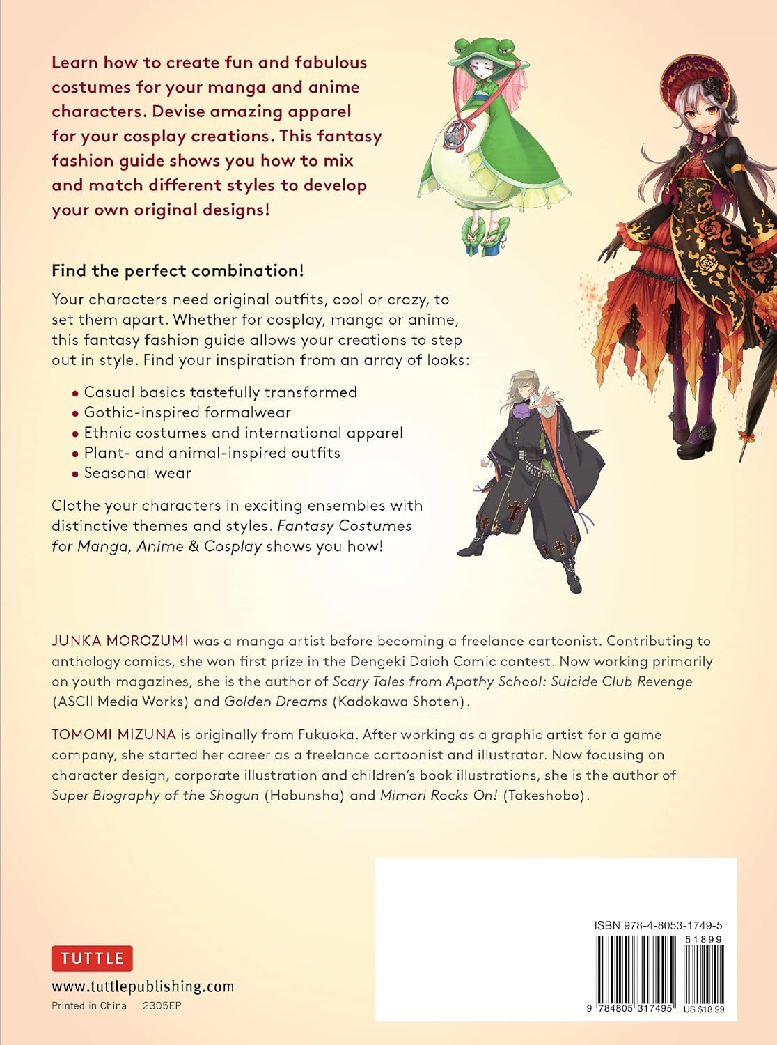 FANTASY COSTUMES FOR MANGA, ANIME & COSPLAY