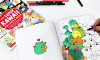 THE SUPER KAWAII COLORING BOOK