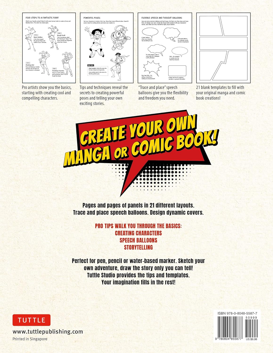 BLANK COMIC BOOK