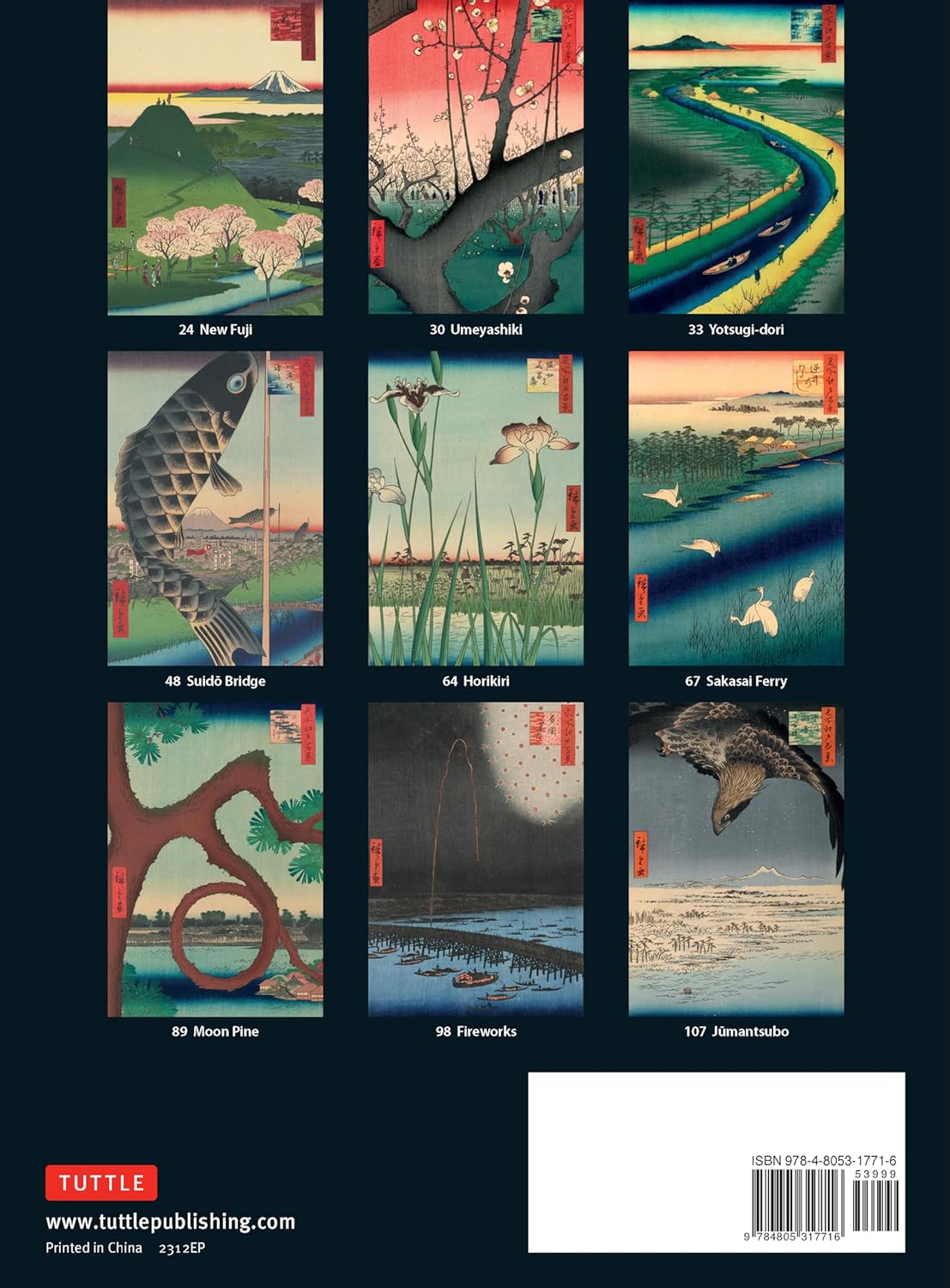 HIROSHIGE'S ONE HUNDRED FAMOUS VIEWS OF EDO