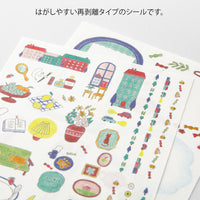 YURU LOG DECORATION STICKER 2 SHEETS DAILY LIFE (82727006)