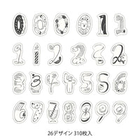 YURU LOG ROLL STICKER NUMBERS (82732006)
