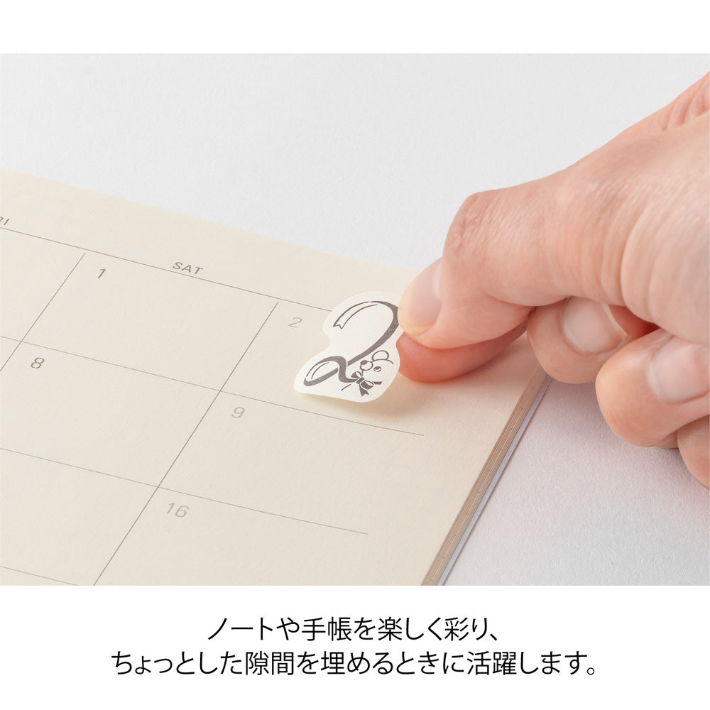 YURU LOG ROLL STICKER NUMBERS (82732006)