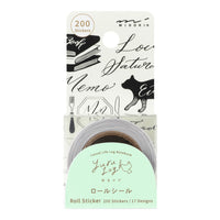 YURU LOG ROLL STICKER CALLIGRAPHY (82733006)