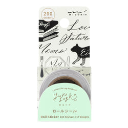 YURU LOG ROLL STICKER CALLIGRAPHY (82733006)