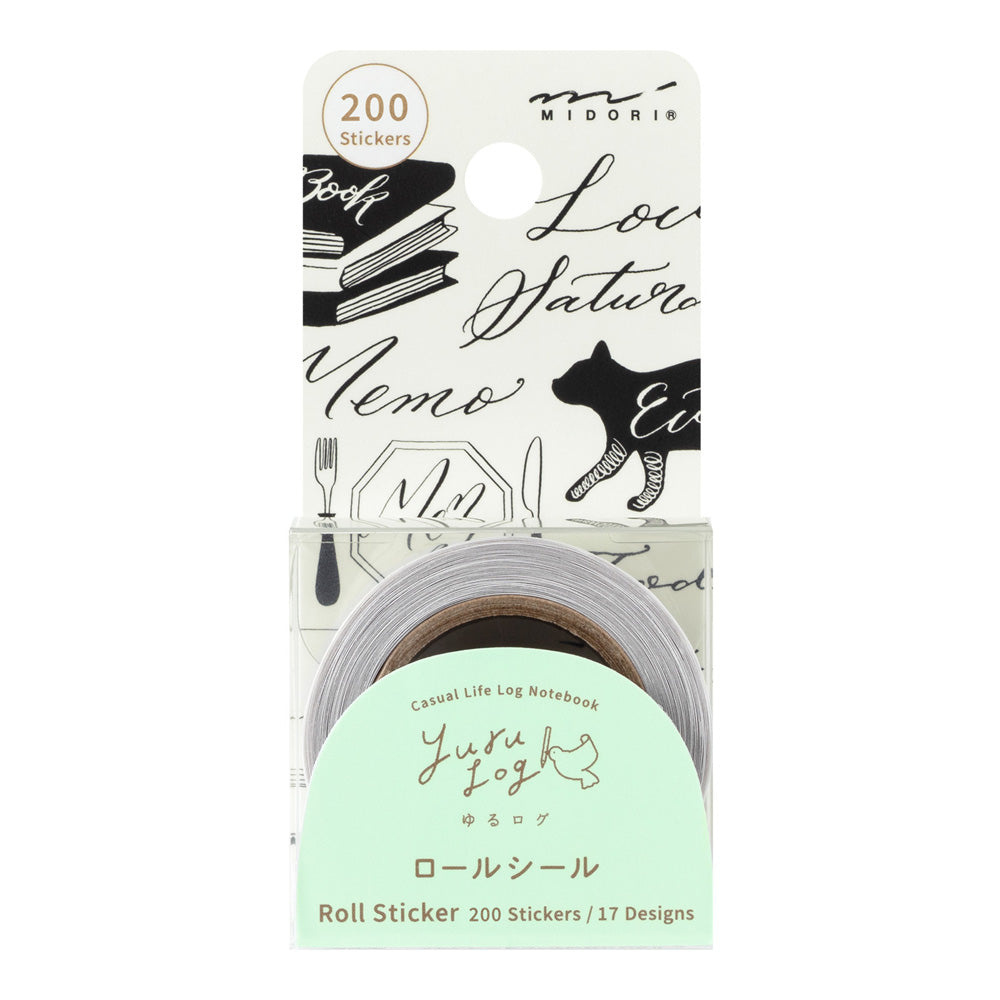 YURU LOG ROLL STICKER CALLIGRAPHY (82733006)
