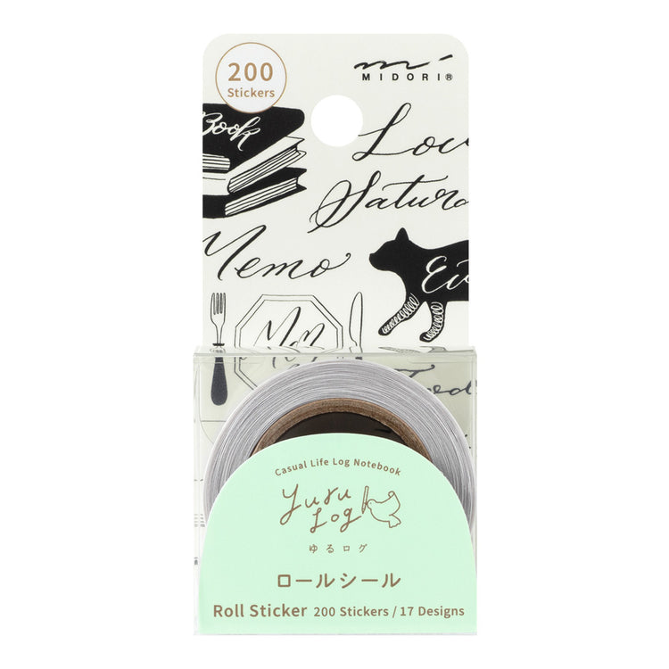 YURU LOG ROLL STICKER CALLIGRAPHY (82733006)