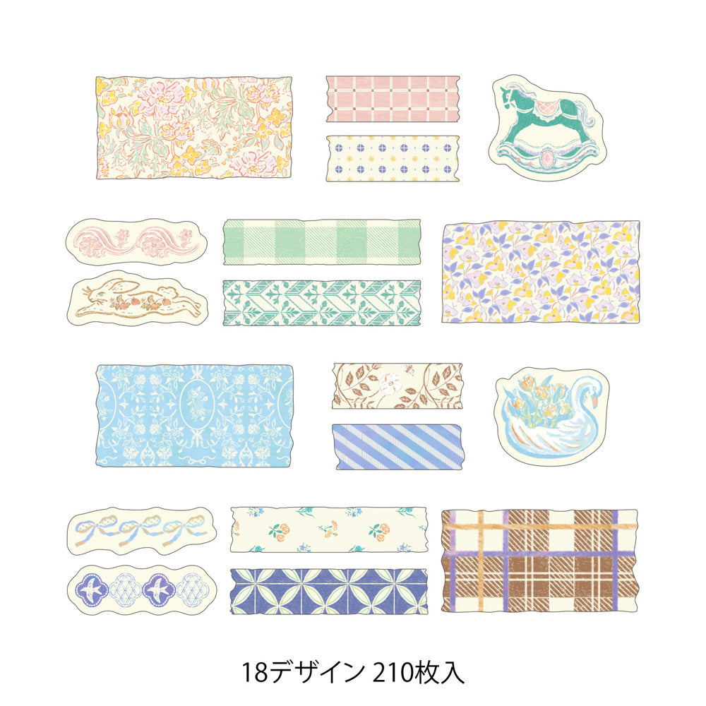 YURU LOG ROLL STICKER ANTIQUE (82734006)