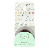 YURU LOG ROLL STICKER LIST (82737006)