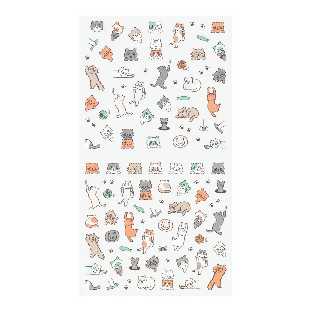 STICKER 2739 LINED CAT (82739006)