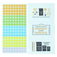 TRAVELER'S DIARY 2027 CUSTOMIZED STICKER SET (84810006)