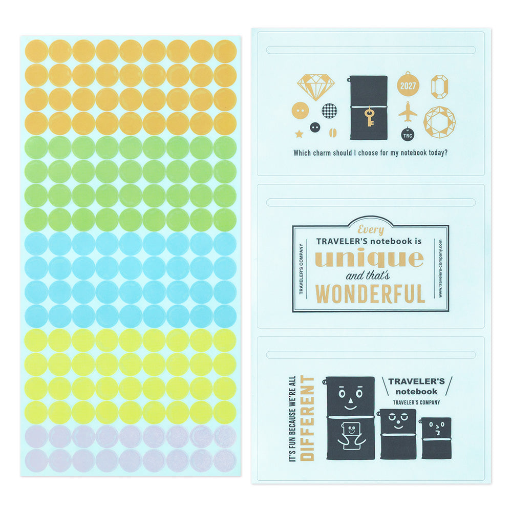 TRAVELER'S DIARY 2027 CUSTOMIZED STICKER SET (84810006)