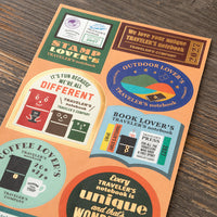 TRAVELER'S DIARY 2027 CUSTOMIZED STICKER SET (84810006)