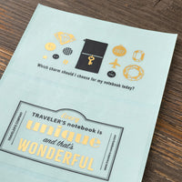 TRAVELER'S DIARY 2027 CUSTOMIZED STICKER SET (84810006)