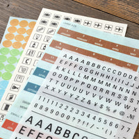 TRAVELER'S DIARY 2027 CUSTOMIZED STICKER SET (84810006)