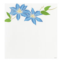 LETTER PAD 949 FOUR DESIGNS SUMMER FLOWERS S5