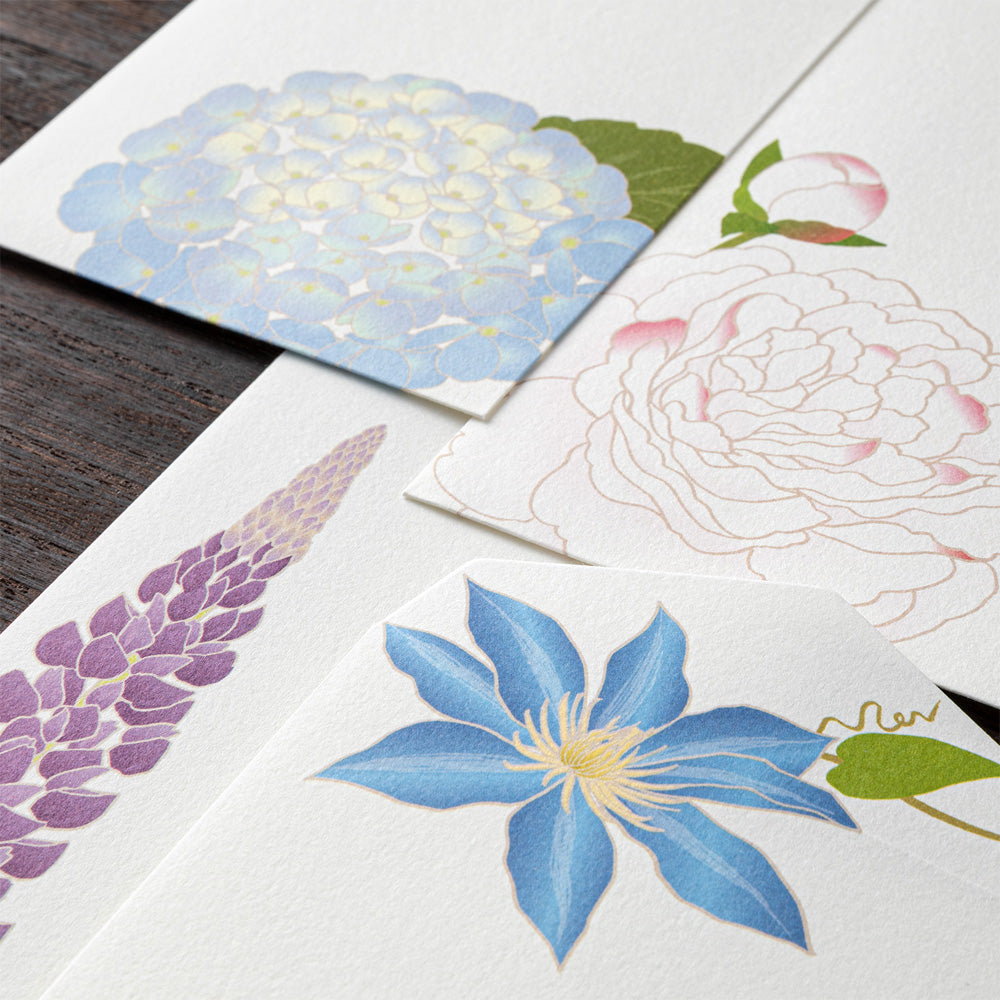 ENVELOPE 950 FOUR DESIGNS SUMMER FLOWERS S5
