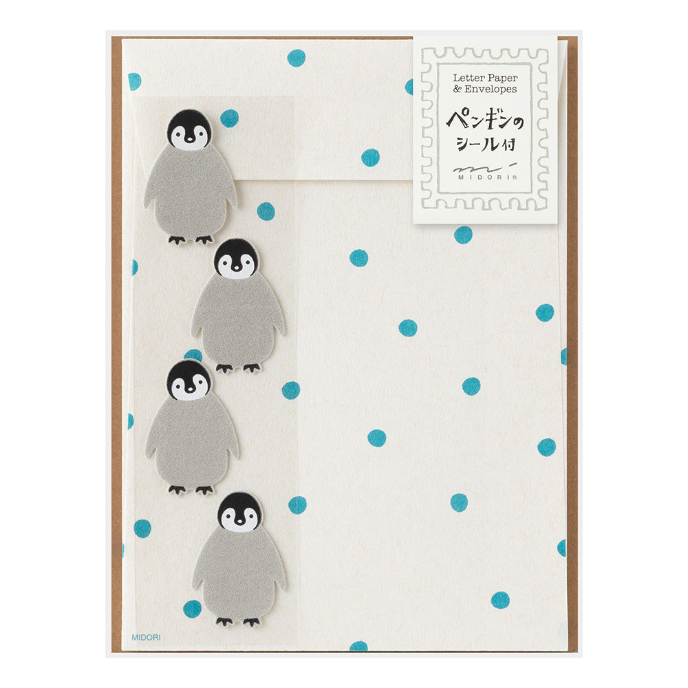 LETTER PAPER & ENVELOPES WITH STICKERS 946 PENGUIN A (86946006)
