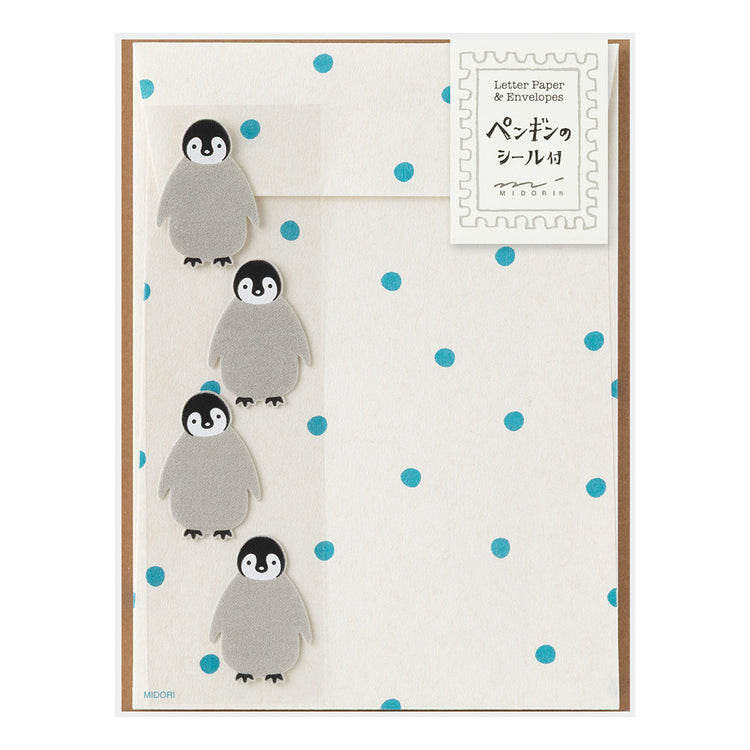 LETTER PAPER & ENVELOPES WITH STICKERS 946 PENGUIN A (86946006)