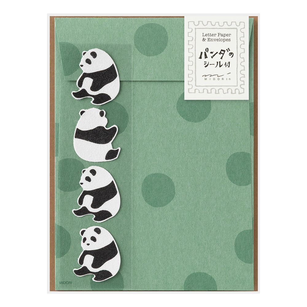 LETTER PAPER & ENVELOPES WITH STICKERS 948 PANDA A (86948006)