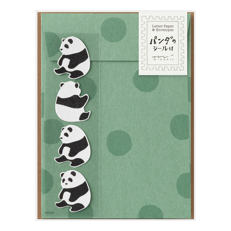 LETTER PAPER & ENVELOPES WITH STICKERS 948 PANDA A (86948006)