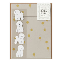 LETTER PAPER & ENVELOPES WITH STICKERS 949 BICHON FRISE (86949006)
