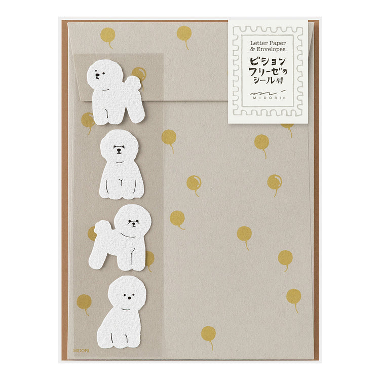 LETTER PAPER & ENVELOPES WITH STICKERS 949 BICHON FRISE (86949006)