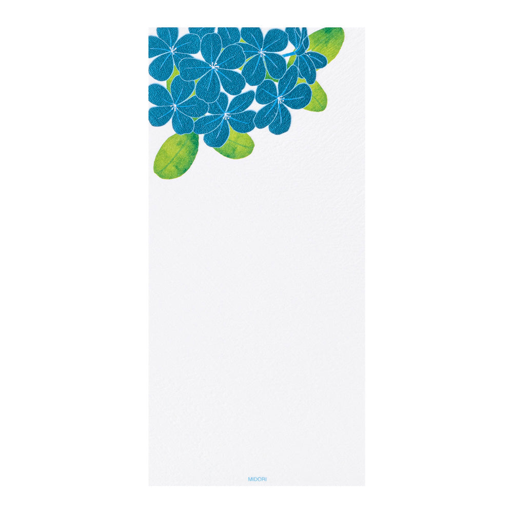 Message Letter Pad 606 Foil-Stamping Plumbago (89606006)