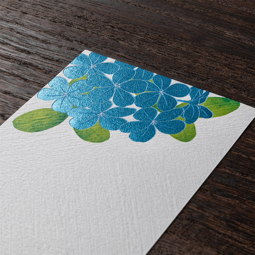 Message Letter Pad 606 Foil-Stamping Plumbago (89606006)