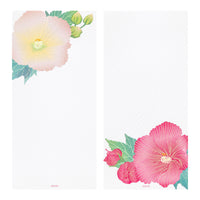 Message Letter Pad 608 Silk-Printing Confederate Rose (89608006)