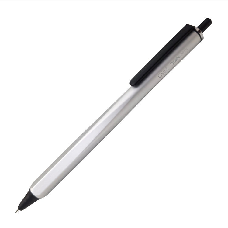 RETRACTABLE ROLLER GEL PEN GS02 SILVER MATT (GS02-05-SV)