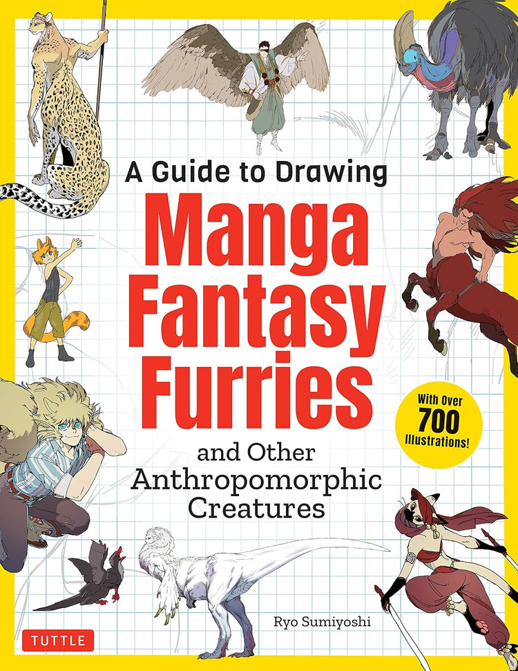 GUIDE TO DRAWING MANGA FANTASY FURRIES