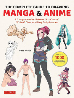 COMPLETE GUIDE TO DRAWING MANGA & ANIME