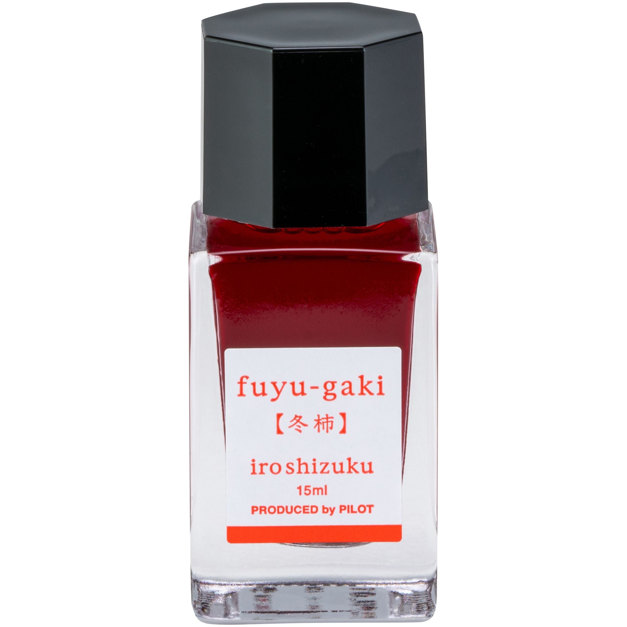 FP INK IROSHIZUKU 15ML BOTTLES FUYU-GAKI (ORANGE-RED) (INK15FG)