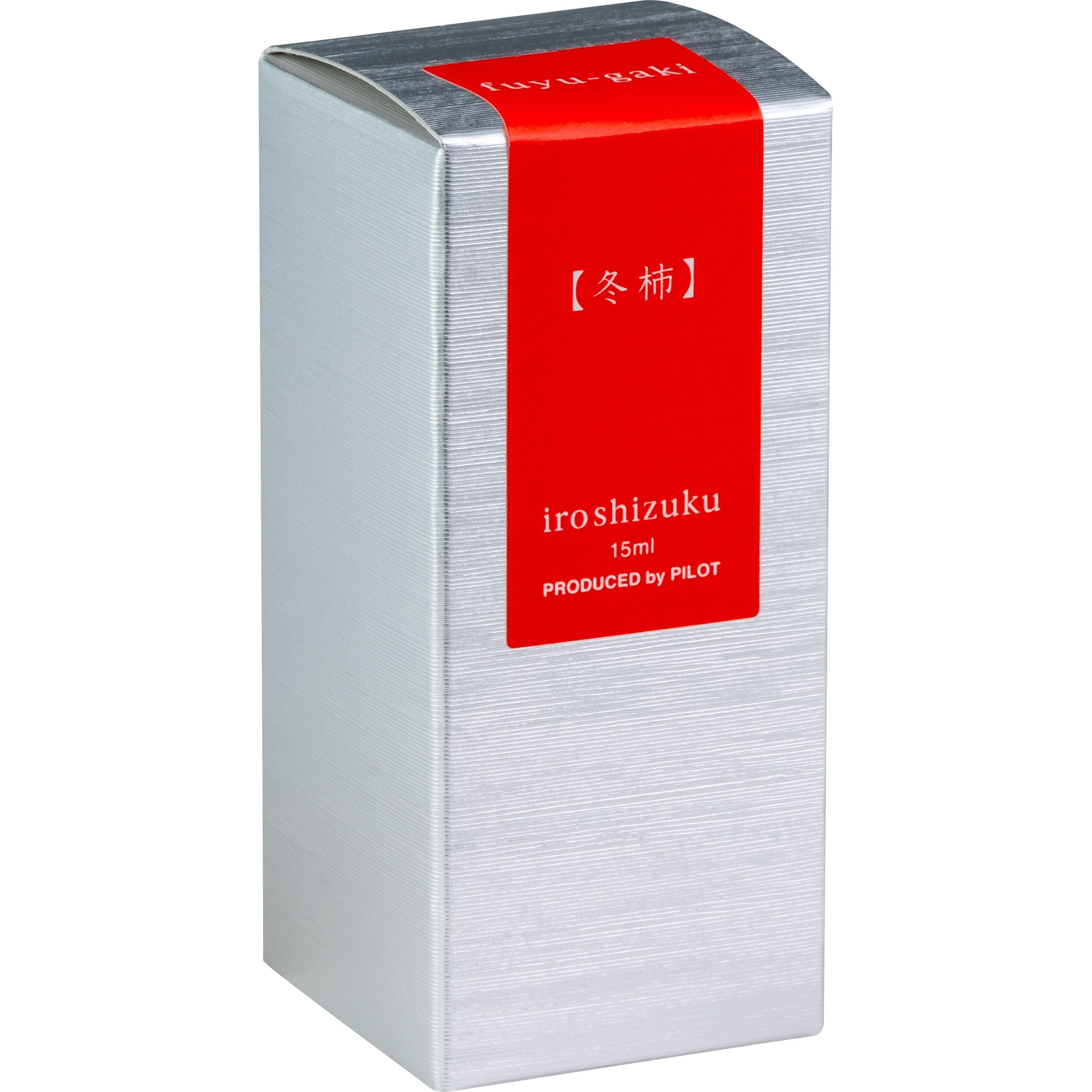 FP INK IROSHIZUKU 15ML BOTTLES FUYU-GAKI (ORANGE-RED) (INK15FG)