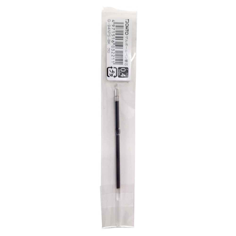 OHTO GEL PEN REFILL 0.4 (G-94NPS-BK)