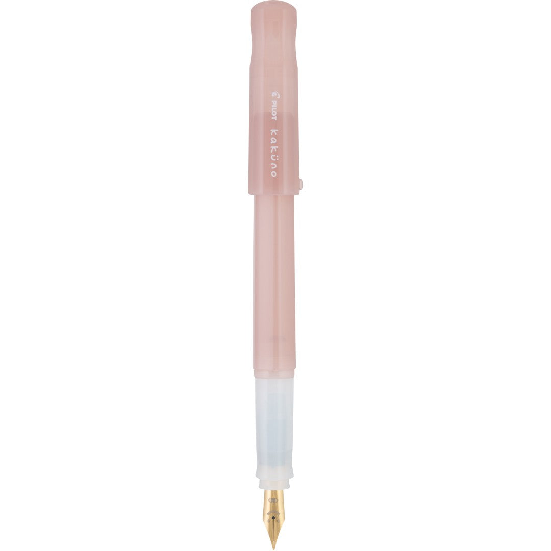 KAKUNO FOUNTAIN PEN MADOROMI MEDIUM GOLD NIB LIGHT PINK (KFPM-BLKMLTK)