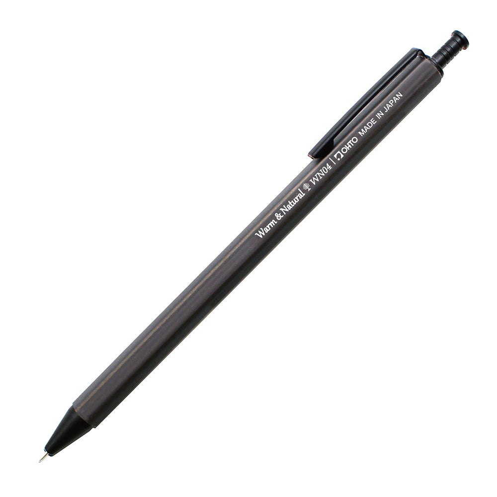 OHTO WOODEN GEL PEN 0.4 BLACK (WN04-G4-BK)