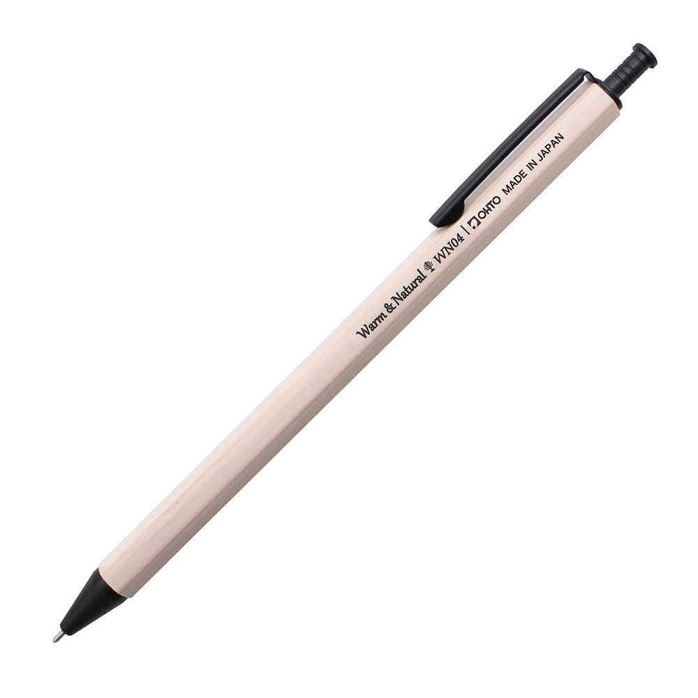 OHTO WOODEN GEL PEN 0.4 WHITE (WN04-G4-WT)
